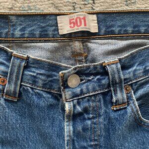 Vintage Levi's 501 W31 L32